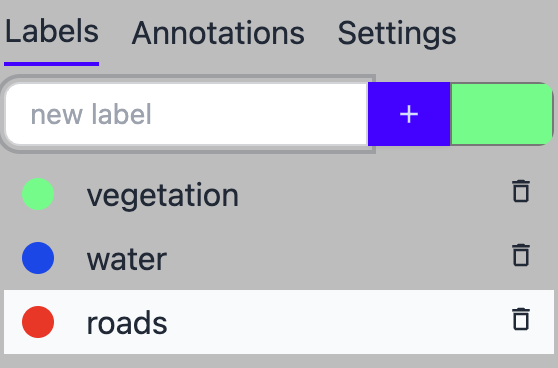 Create Label